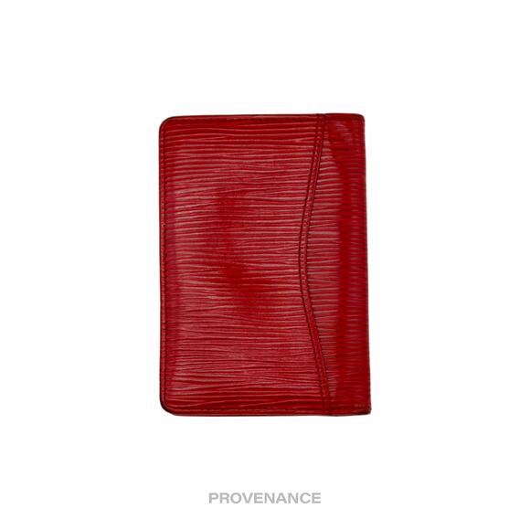 🔴 Louis Vuitton Pocket Organizer - Red Epi Leather - Picture 3 of 10